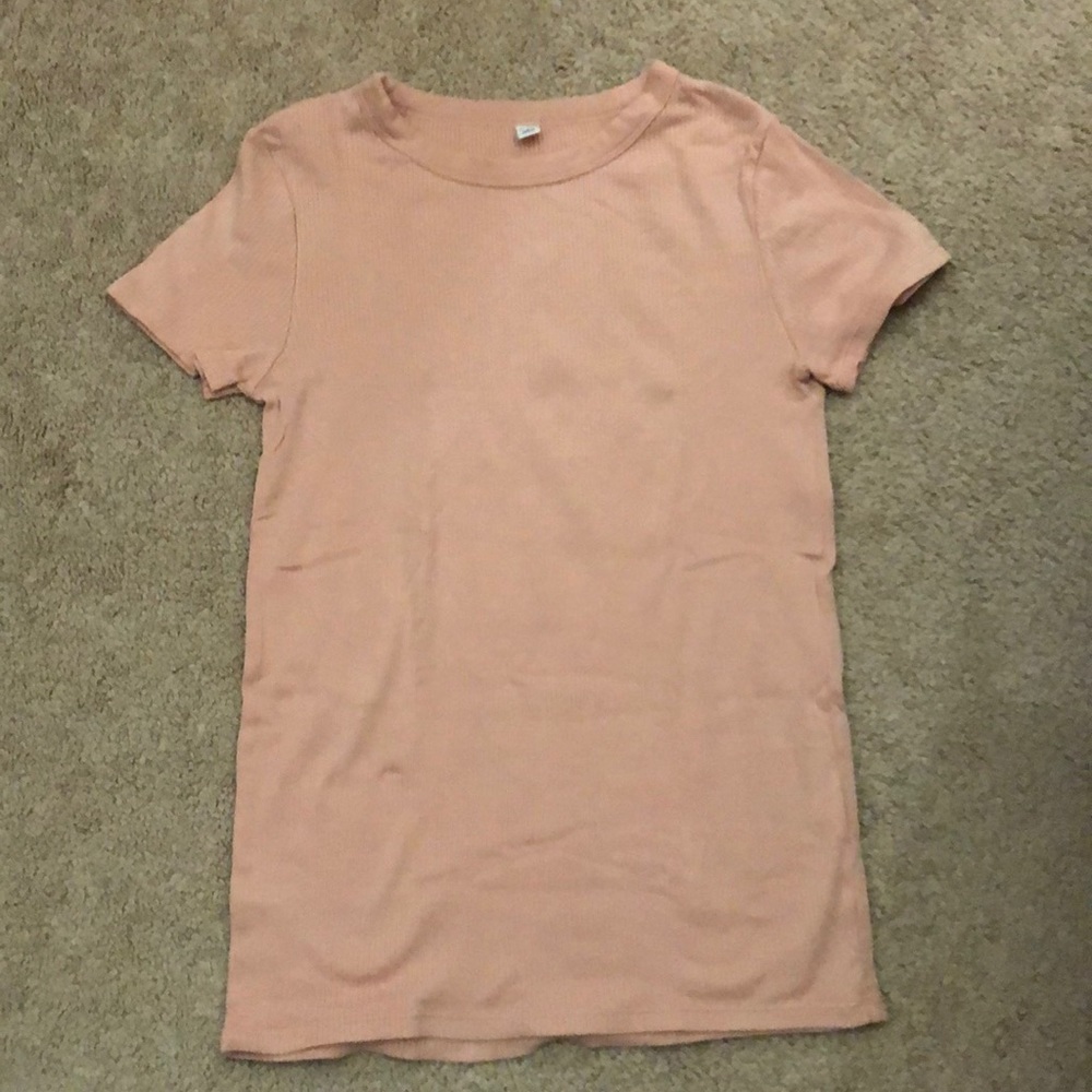 Pink T Shirt. Great for work